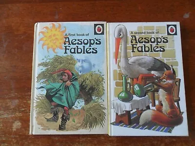 Ladybird Books Series 740 First & Second Books Of Aesop's Fables • £1.99