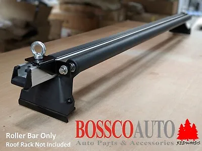 $99 • Buy Heavy Duty Roof Rack Black Ladder Roller Bar - 1260mm