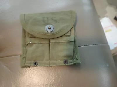 M1 Carbine/Garand 1945 WW2 2 Pocket Ammo Pouch • $14.99