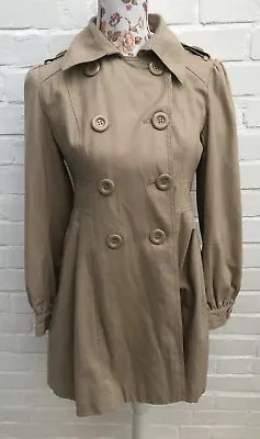 Atmosphere Coat Beige Light Brown Size 10 38 Mac Formal Work School Jacket  • $12.62