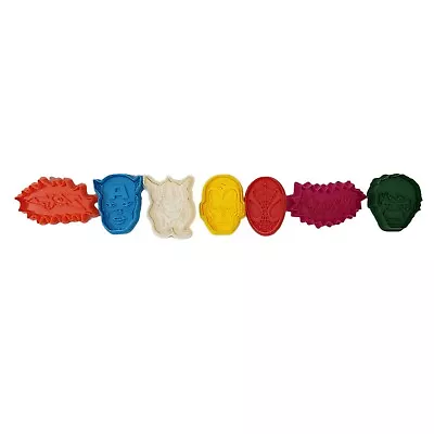 Williams Sonoma Marvel Cookie Cutter Set Of 7 Hulk Spiderman Iron Man Thor • $16