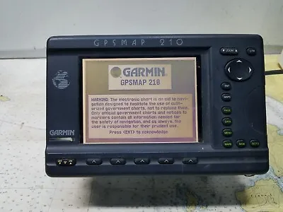 £178.12 • Buy Garmin GPSMAP 210 GPS Chartplotter Display Only