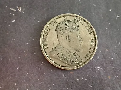 £0.81 • Buy 1909 Malaysia Straits Settlements One Dollar King Edward VII