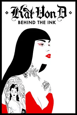 365702 Kat Von D Looks To Kill Tattoo Artist Ink Art Decor Print Poster UK • £43.14