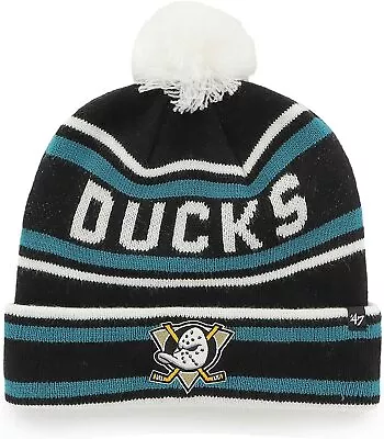 NHL Anaheim Mighty Ducks Woolly Hat Rockhill Beanie Cuffed Hat 195000657276 • $42.60