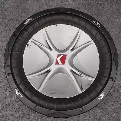 Kicker 07cvr124 12  Subwoofer DVC 4 Ohm Per Coil 400 Watts RMS CVR12 - #2 • $64.99