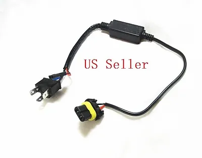 $8.44 • Buy Auto H4-3 HID Harness Motorcycle Relay Wire High Low Bi-Xenon Light Conversion