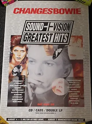 Bowie Sound And Vision Promo Tour Poster • £90