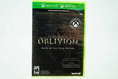 Elder Scrolls IV Oblivion Game Of The Year Edition: Xbox 360 Xbox One Brand New • £27.74