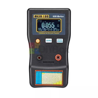 MESR-100 ESR Capacitance Ohm Meter Capacitance Internal Resistance Circuit Meter • $64.99