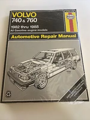 Haynes 97040 (1550) Volvo 740 & 760 1982 Thru 1988 Automotive Repair Manual Nn • $11.95