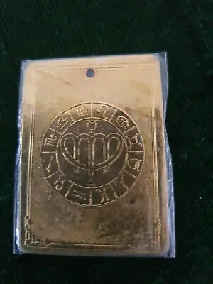 Gold Aurum Pendant Sign Oriental Masonic • £12