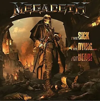 Megadeth Cd - The Sick The Dying And The Dead (2022) - New Unopened- Rock Metal • $14.99