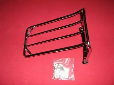 Chrome Luggage Rack Harley Softail Fxst Fxstc Fxsts Springer Night Train Fxstb • $55.95