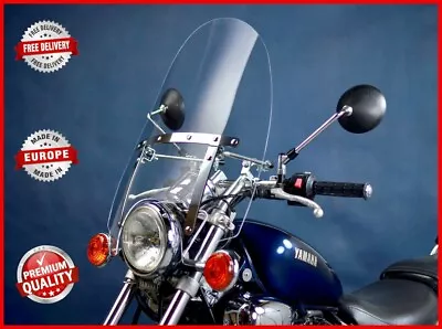 $162.55 • Buy Yamaha Virago Xv 125 250 400 500 535 750 1000 1100 Screen Windshield Windscreen