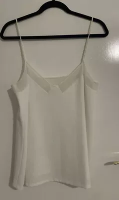 $30 • Buy Scanlan Theodore Silk-lined Cami Top AU10 Beautiful Design