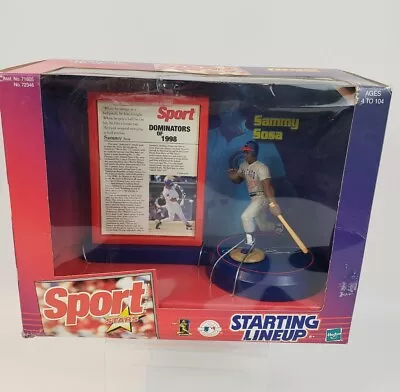 1999 Starting Lineup Special Edition Figure Sammy Sosa Cubs Sport Stars MLB • $6.26