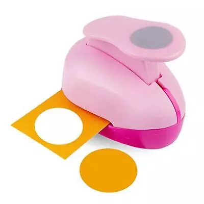 2 Inch Circle Punch Hole Punch Shapes Paper Punch Set For Scrapbooking Pink • $23.92