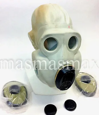 Vintage Gas Mask PBF Gas Mask Size 2 Medium Gas Mask PBF EO-19 • $34