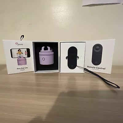 £50 • Buy Pivo Pod Lite Mini Auto Tracking Phone Holder: Purple With Remote Photos Videos