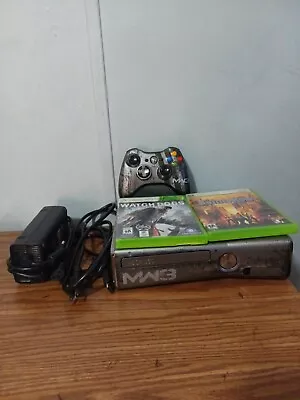 Mw3 Xbox 360 Console With Controller And Wires+ 2 Working Games • $165