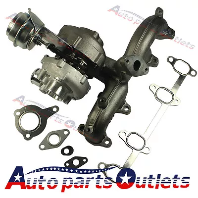 CAST IRON MANIFOLD+TURBO CHARGER+WASTEGATE FOR VW 1.9T TDI GT1749V K04 New • $235.99