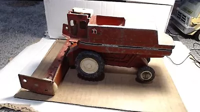 Vintage Ertl 1:32 International Harvester Die Cast Axial Flow Combine USA • $12.09