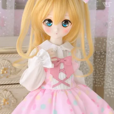 BJD 1/4 Volks Mini Super Dollfie Dream MDD MSD SDM Colorful Dot Lolita Dress Set • $59.95