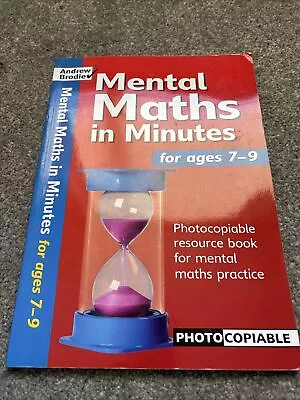 Mental Maths In Minutes For Ages 7-9: Photocopiable Resources Book For Mental... • £0.99