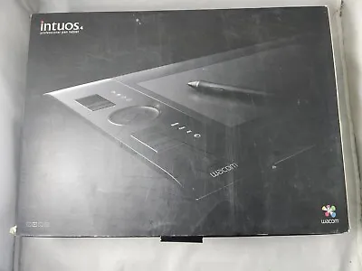 Wacom Intuos 4 Tablet PTK640 With Box Pen Cradle Software CD Cable Guide • $80