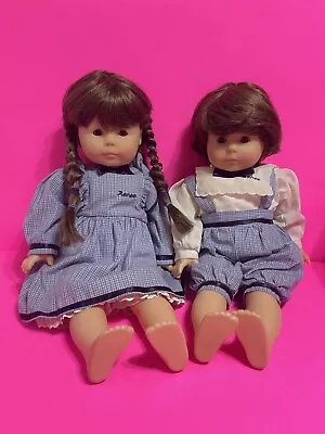 Gotz Dolls By Renee Boy And Girl Twin Doll Set • $450