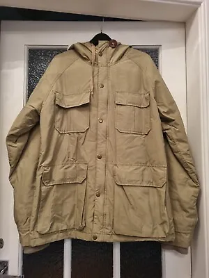 £91.65 • Buy Gant Rugger New Haven Khaki Mens Hooded Jacket, Lined. Size M.