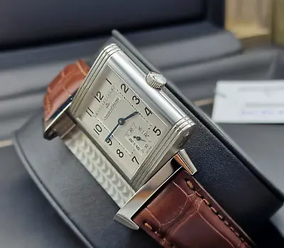 £7295 • Buy Used Jaeger-lecoultre Reverso Q2708410 Man's Watch Boxed /f002