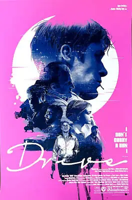 Gabz - Drive Print Poster Mondo Artist • $124.99