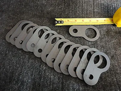 Steel Weld Tab LASER Cut Any Size Shape Qty Nice NR 3/16  Thick 020-316-150-510 • $3