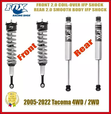 $1301.78 • Buy Fox Front Coil-Over IFP Shocks + Rear IFP Shocks For 05-22 Toyota Tacoma RWD 4WD