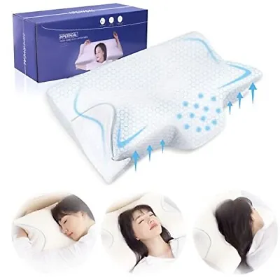 Dosaze Contoured Orthopedic Pillow Neck Pillows For Pain Relief Sleeping • $54.99