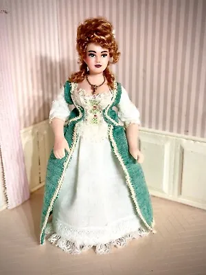 Dollhouse Miniature Artisan Made 1:12 Victorian Doll • $175