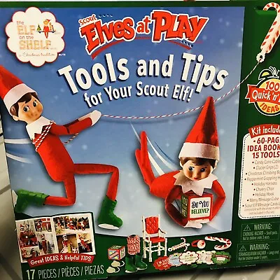$49.99 • Buy The Elf On The Shelf Scout Elves At Play Tools And Tips NEW