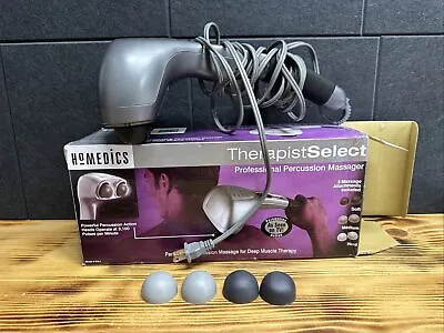 Homedics Model PA-1 Dual Pivoting Heads Percussion Hand Held Massager TESTED  • $25.99