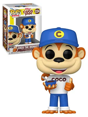 Funko POP! Ad Icons Kellogg's Coco Pops #224 Coco The Monkey - New Mint Conditi • $22.95