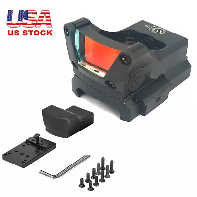 Tactical M1 Red Dot Sight Scope Holographic 3.5 MOA Reflex Optics Rifle Glock US • $41.99