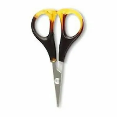 £3.75 • Buy Embroidery Scissors 4.5  Stainless Steel Two-Tone Acrylic Handle Small Sewing