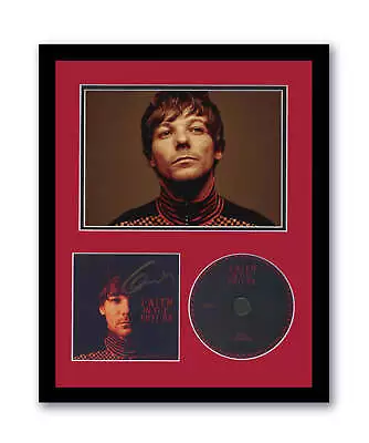 Louis Tomlinson Autographed Signed 11x14 Framed CD One Direction 1D ACOA 5 • £164.06