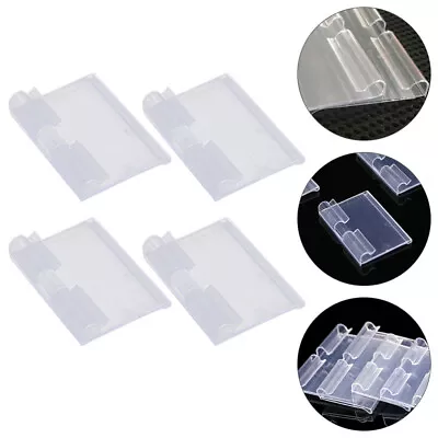 £10.46 • Buy 50pcs Sign Label Holders Shelf Retail Price Tag Labels Merchandise Tags
