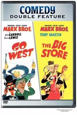 Marx Bros.: Go West/The Big Store - DVD - VERY GOOD • $7.88