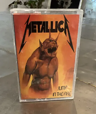 METALLICA  JUMP IN THE FIRE Cassette Tape 1983 UK Music For Nations • $30