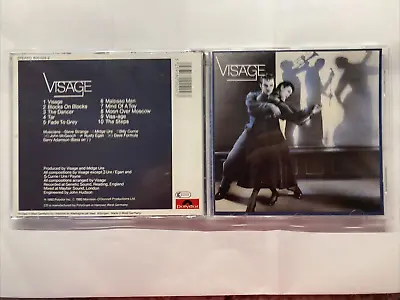 Visage - Visage - Used CD - Import - Made In W. Germany - Very Good Condition • $28.31