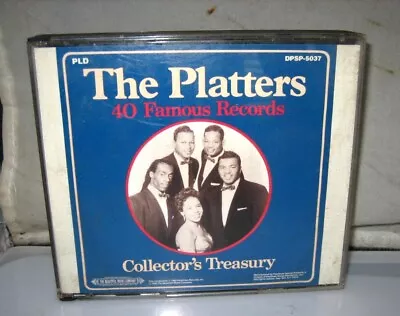 2 CD SetThe Platters40 Famous RecordsI Only Have Eyes For Yousingin' In The • $14.95