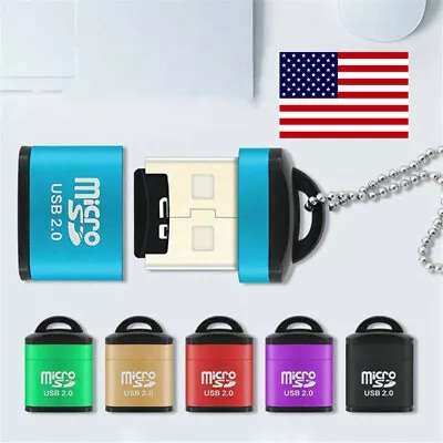 Universal Memory Card Reader To USB 2.0 Adapter For Micro SD SDHC SDXC TF - US • $1.52